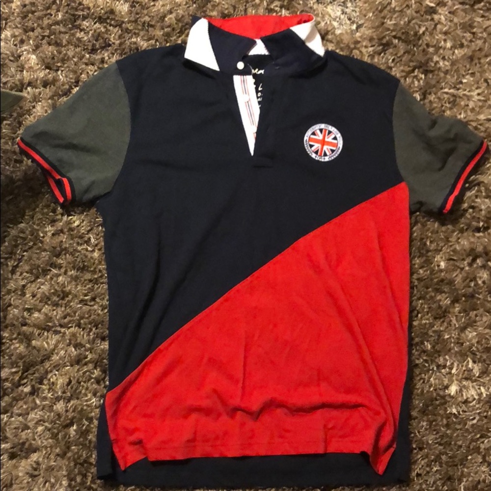Red/White/Blue Giordano Polo